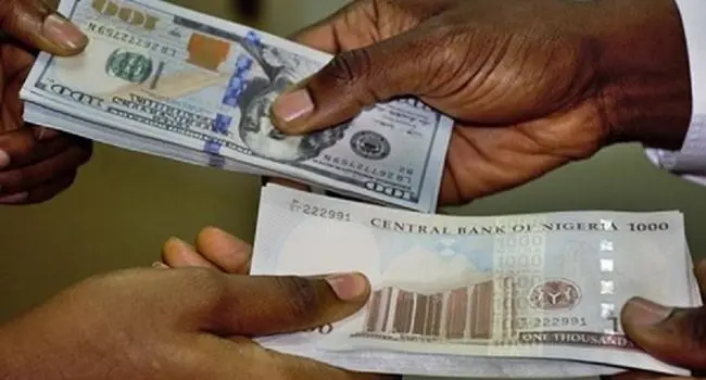 Naira gains 0.62% at official market