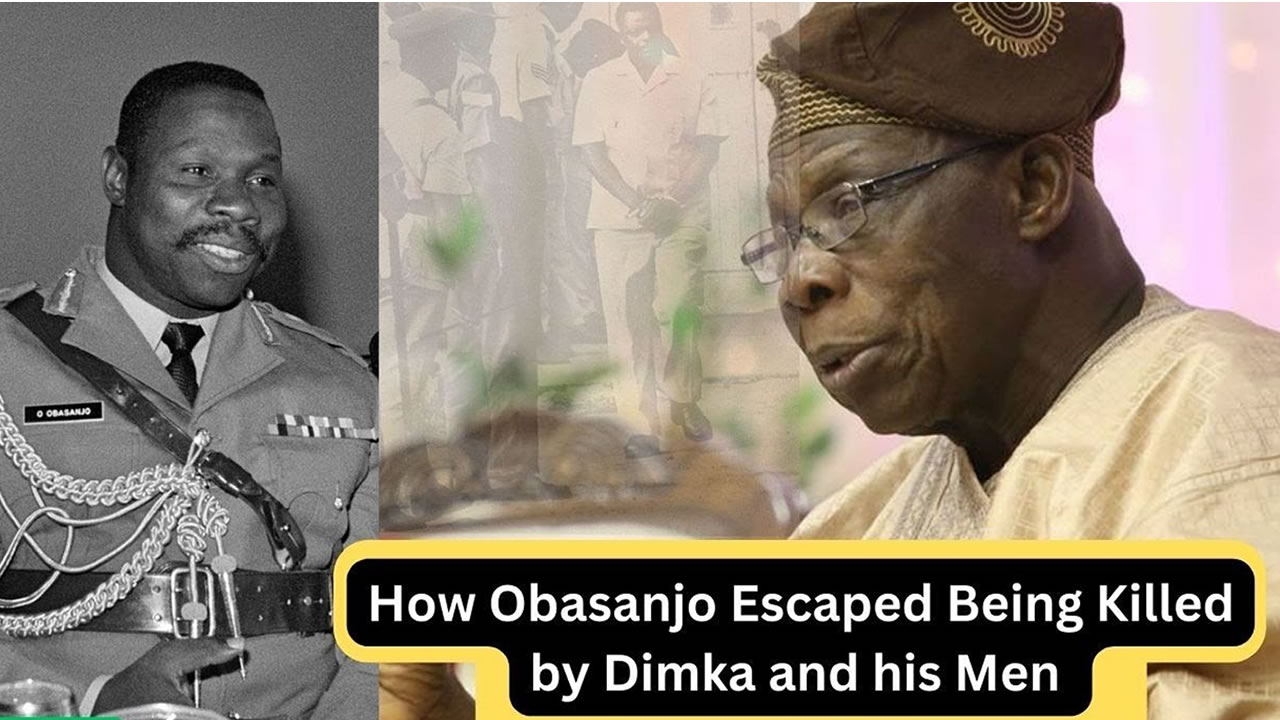 Back In History : The Story of How Obasanjo Escaped Being Killed by Dimka and his Men on the day Murtala was Killed